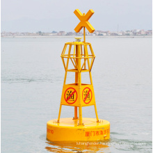 1.5m closed-cell styrofoam foam filled marine navigation equipment navigation buoy